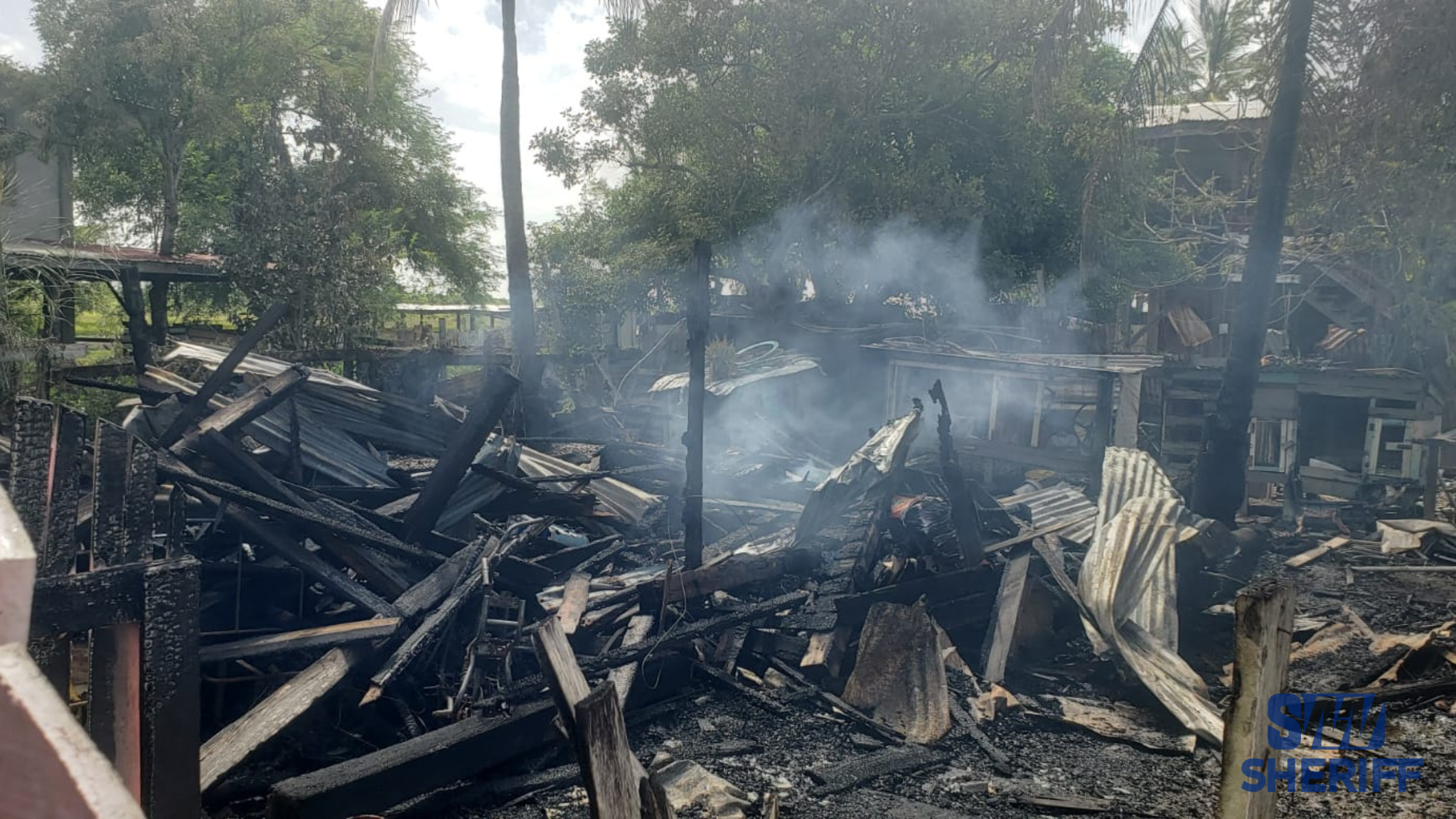 Two left homeless after fire destroys house in Gibraltar village