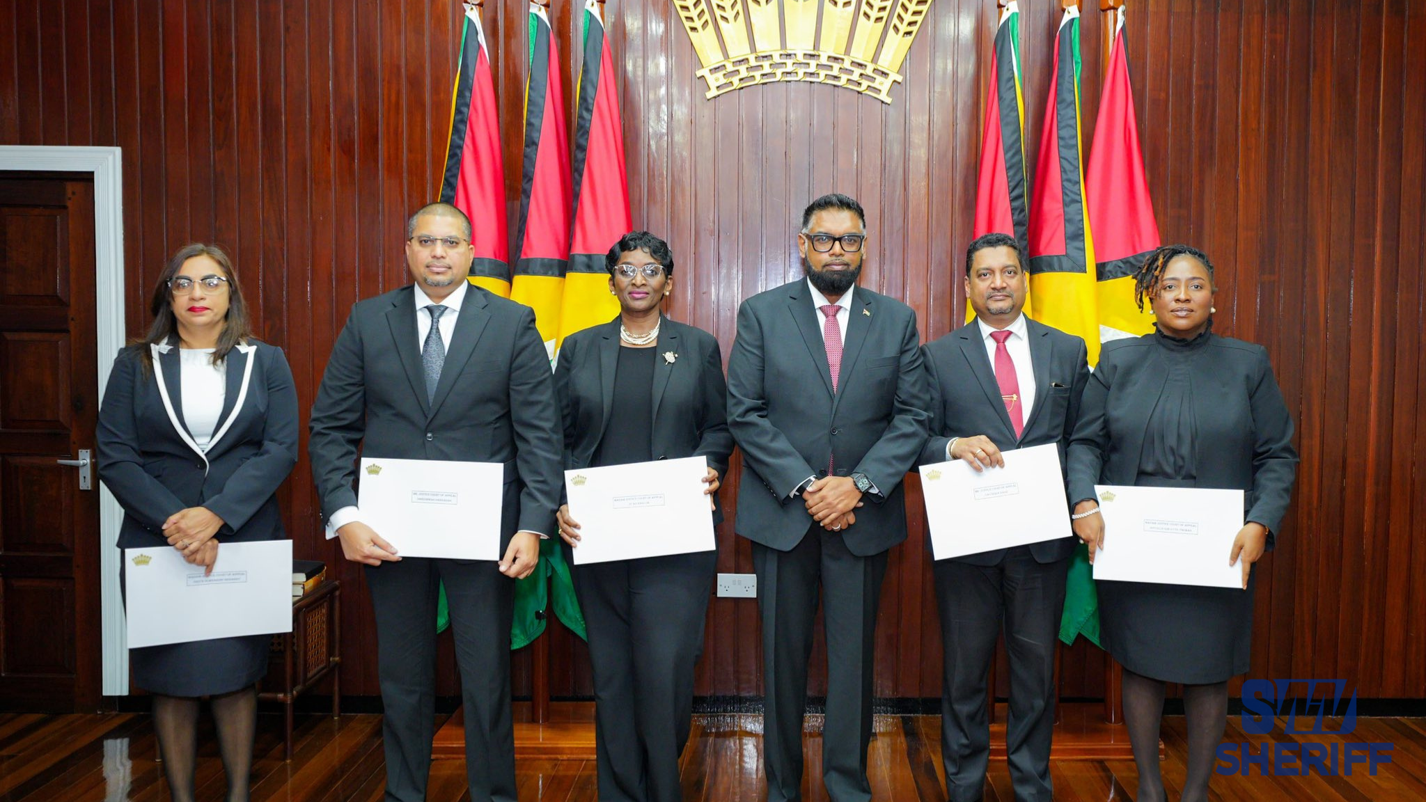 Pres. Ali charges new appellate justices to uphold integrity, impartiality & diligence