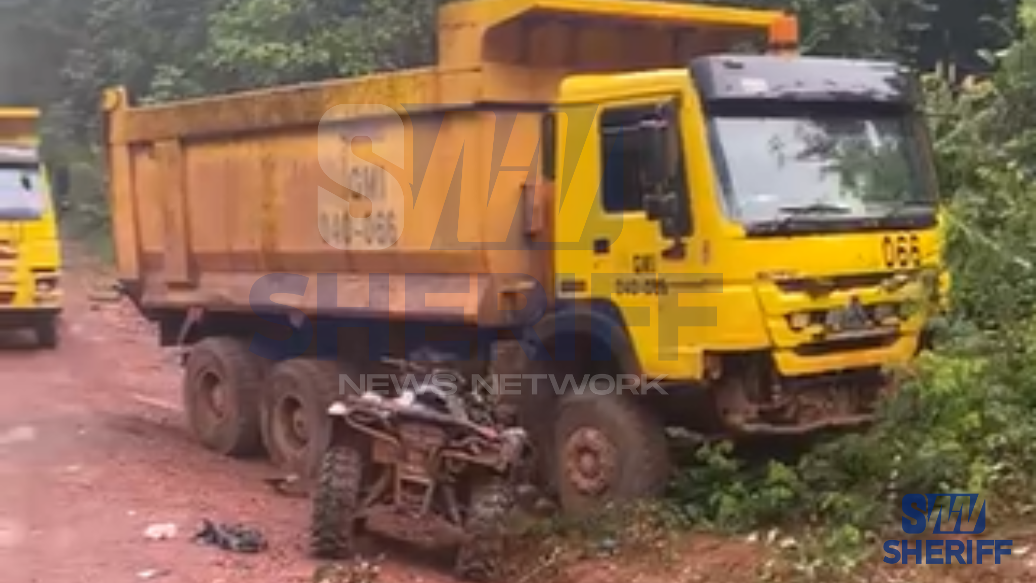 Two policemen injured in ATV crash with truck on 19-Mile Public Road