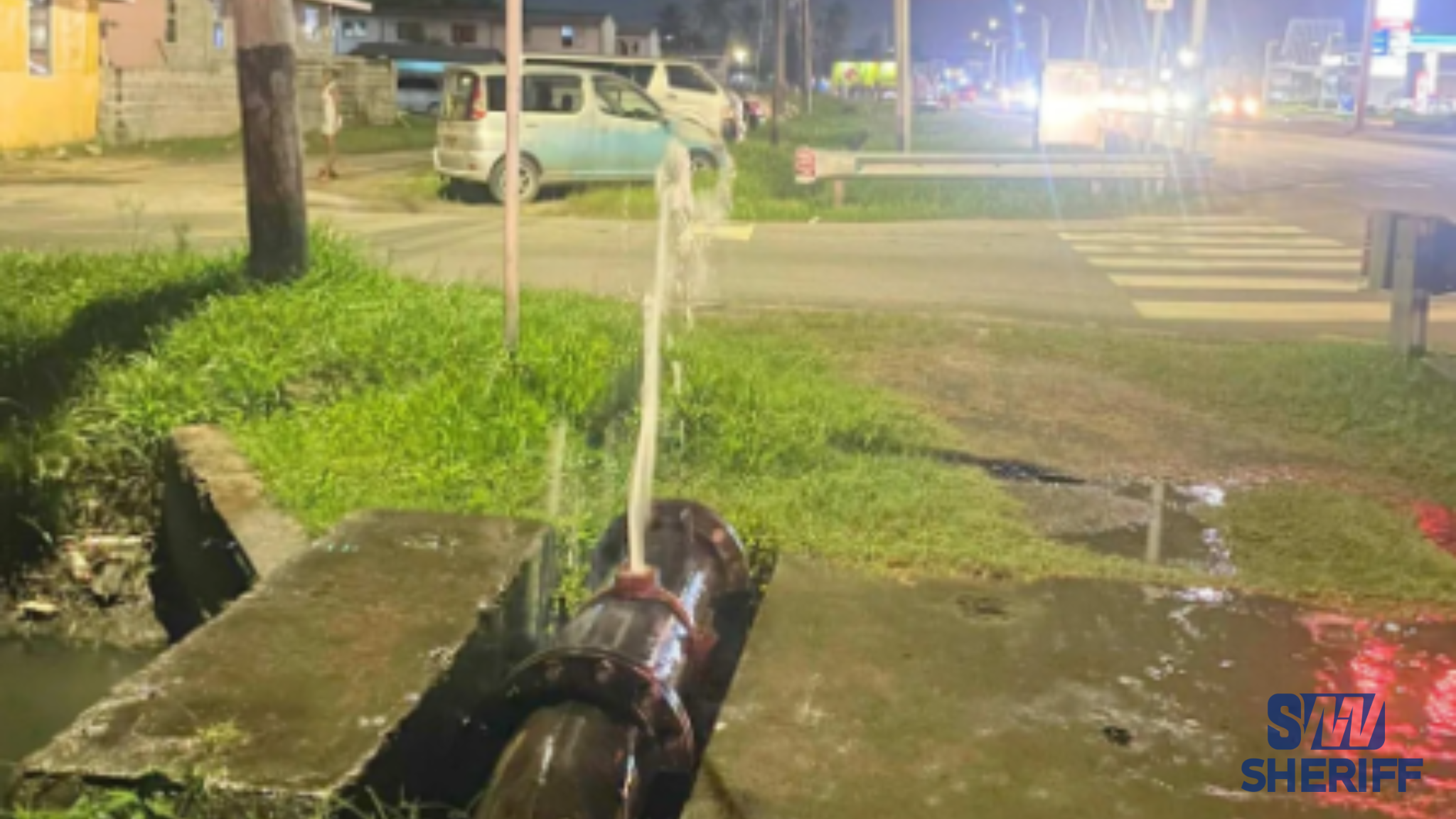 GWI refutes claims of burst main at Freeman Street