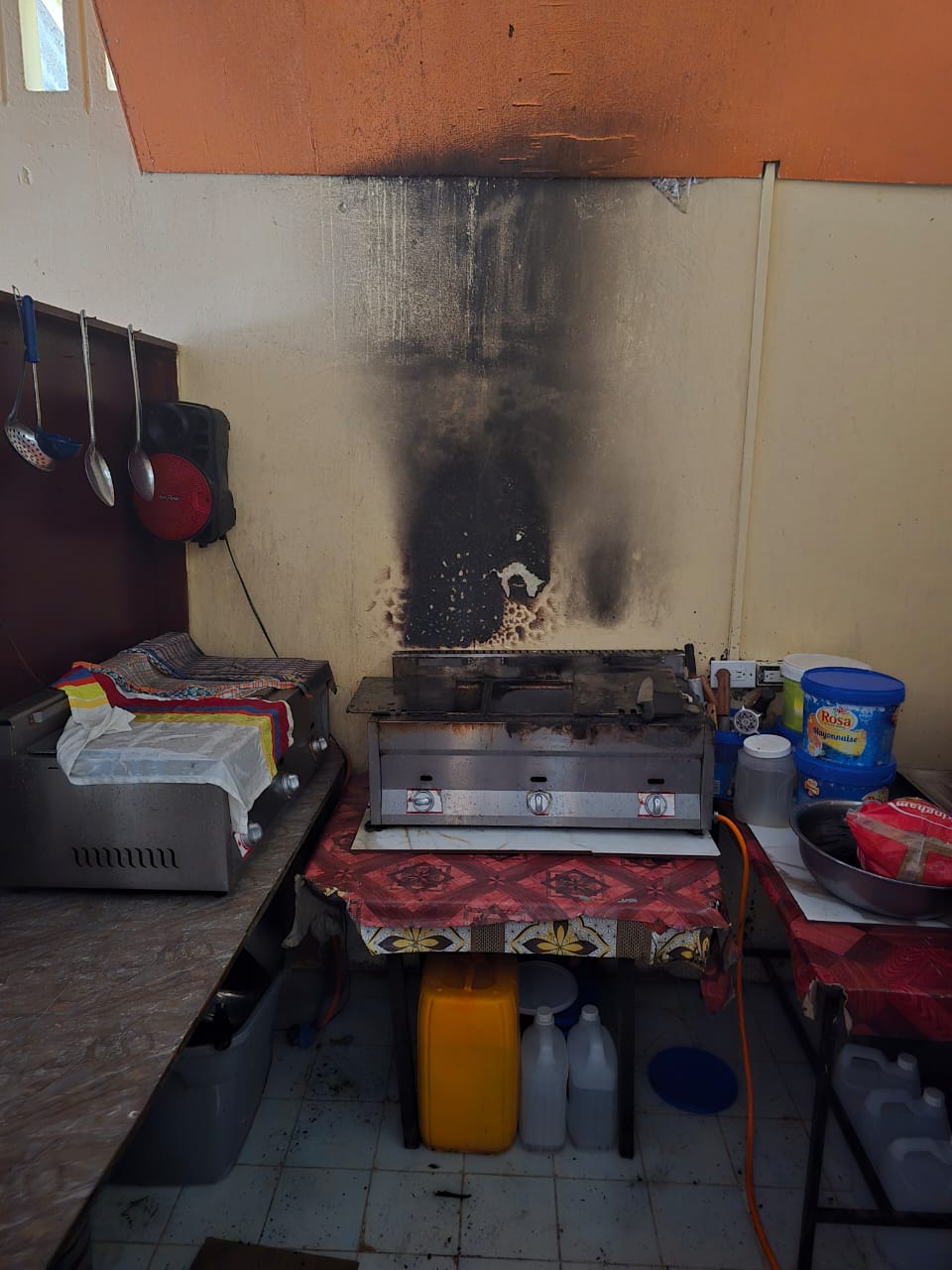 Quick action by firefighters averted disaster at Berbice School
