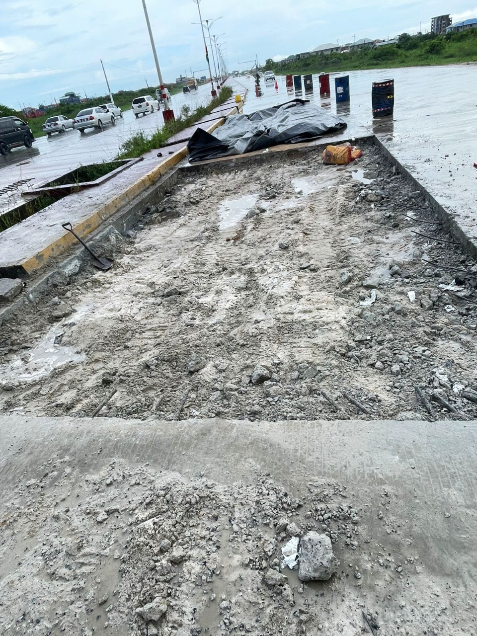 Quick action taken to fix damage on Heroes Highway