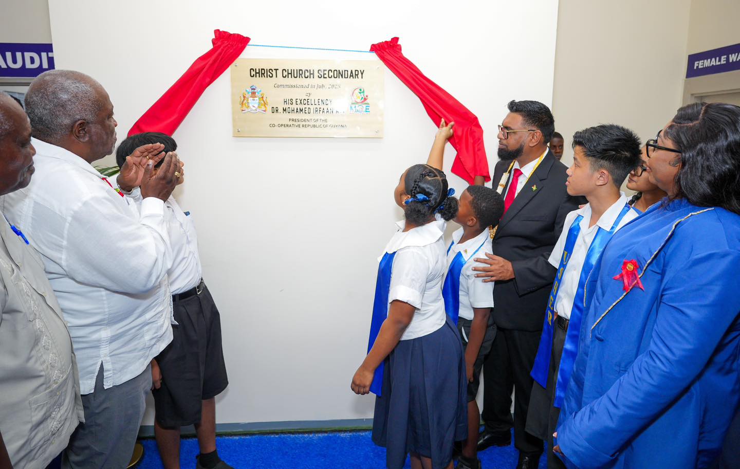 New ‘bigger and better’ Christ Church Secondary School commissioned