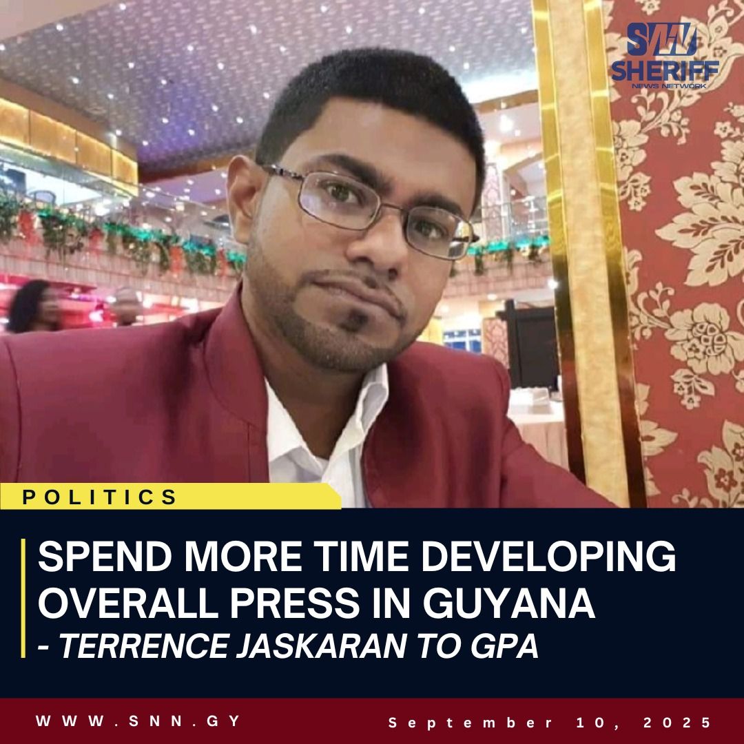 Spend more time developing overall press in Guyana — Terrence Jaskaran to GPA