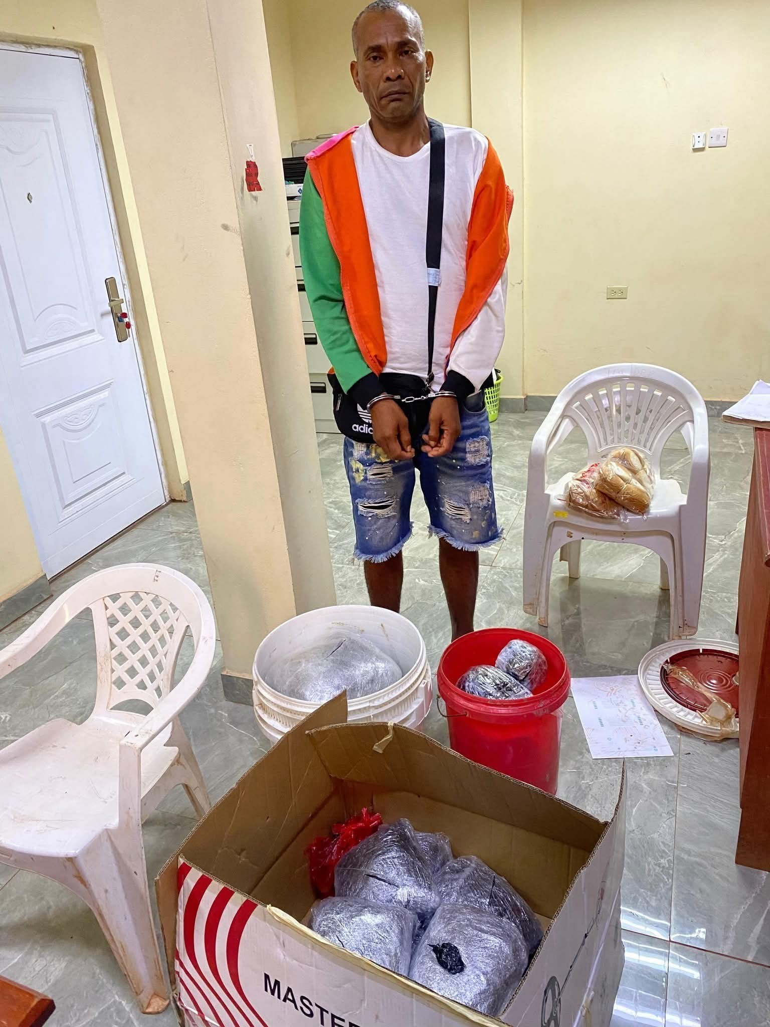 Minibus Passenger Busted with 25.6 Pounds of Narcotics on Georgetown–Lethem Route