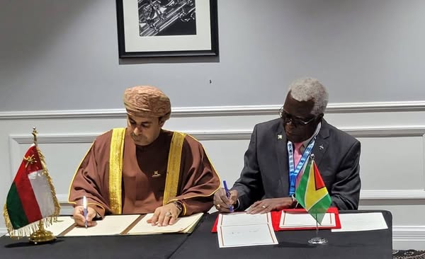 Guyana, Oman Sign Historic Air Services Agreement to Boost International Connectivity