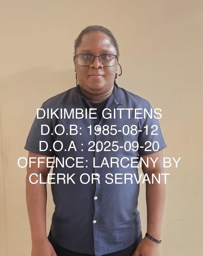 𝐆𝐄𝐂𝐎𝐌 𝐞𝐦𝐩𝐥𝐨𝐲𝐞𝐞 𝐜𝐡𝐚𝐫𝐠𝐞𝐝 𝐰𝐢𝐭𝐡 ‘𝐋𝐚𝐫𝐜𝐞𝐧𝐲 𝐛𝐲 𝐂𝐥𝐞𝐫𝐤 𝐨𝐫 𝐒𝐞𝐫𝐯𝐚𝐧𝐭’— 𝒓𝒆𝒎𝒂𝒏𝒅𝒆𝒅 𝒕𝒐 𝒑𝒓𝒊𝒔𝒐𝒏