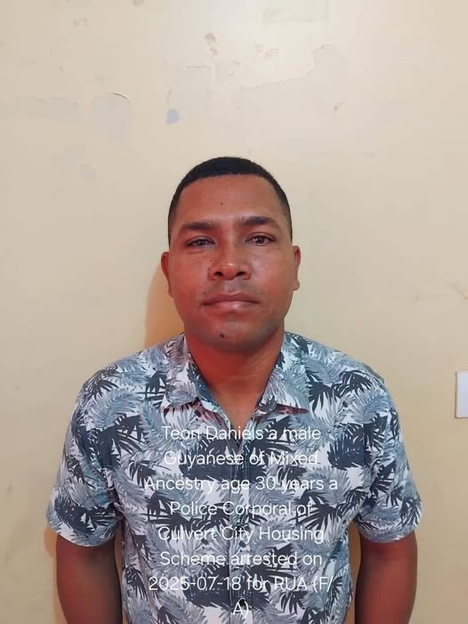 Police Officer Charged with Robbery Under Arms in Lethem