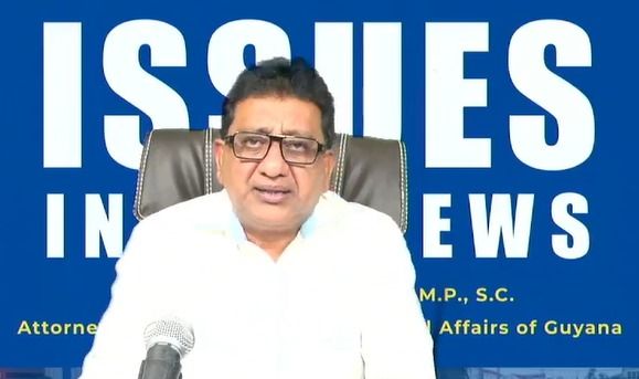 “This obviously is a legal issue involving the opposition and they have to resolve it”- AG declines to comment on GECOM Opposition row