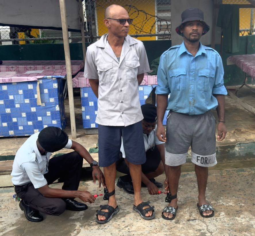 Implementing Ankle Bracelet technology in prison