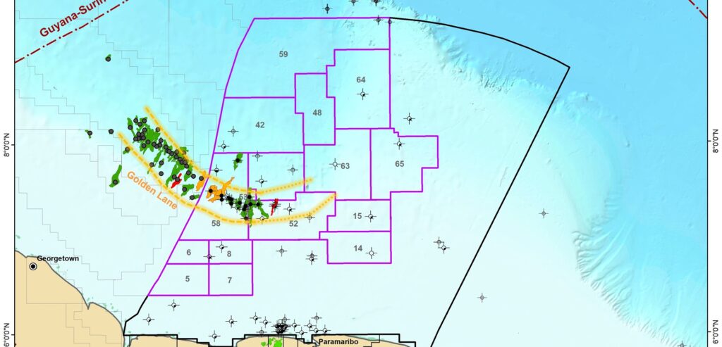 ExxonMobil to drill three new wells in 2025 near Guyana’s high-yield ‘Golden Lane’ oil zone