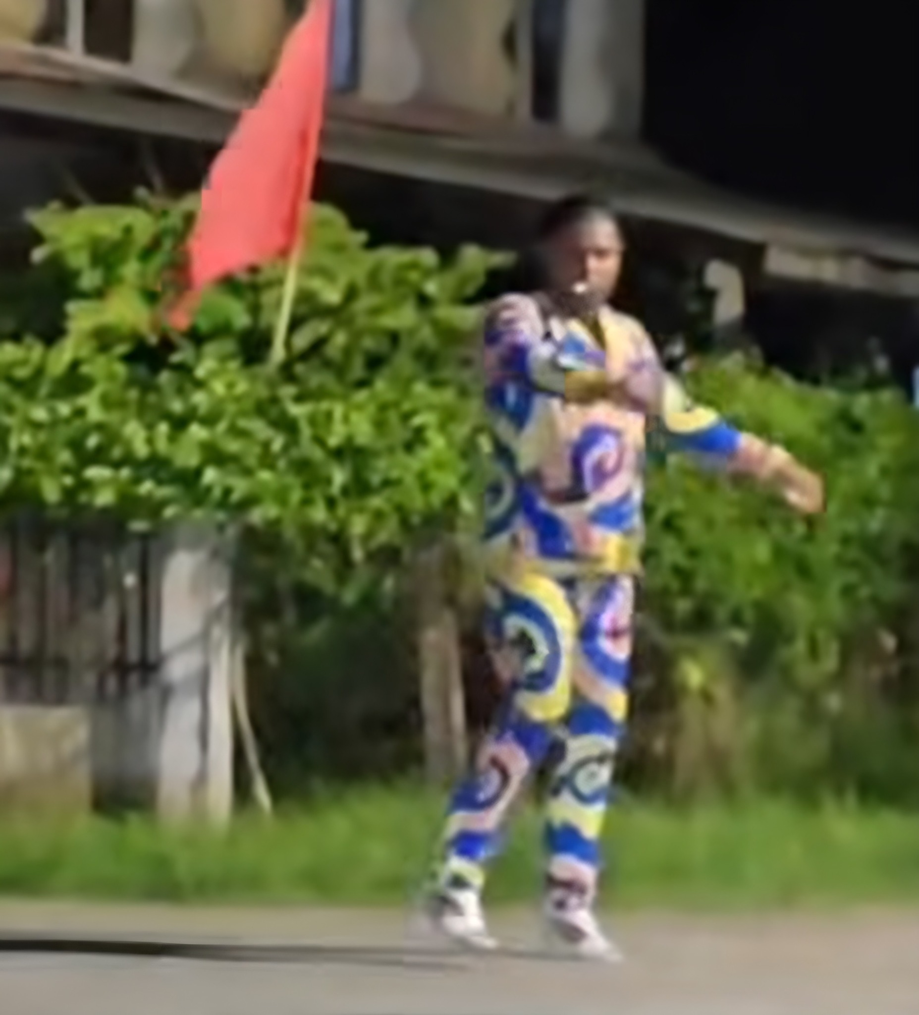 OBEAH MAN IN HEELS WHO BRUTALLY ASSAULTED BIKER IN CUSTODY