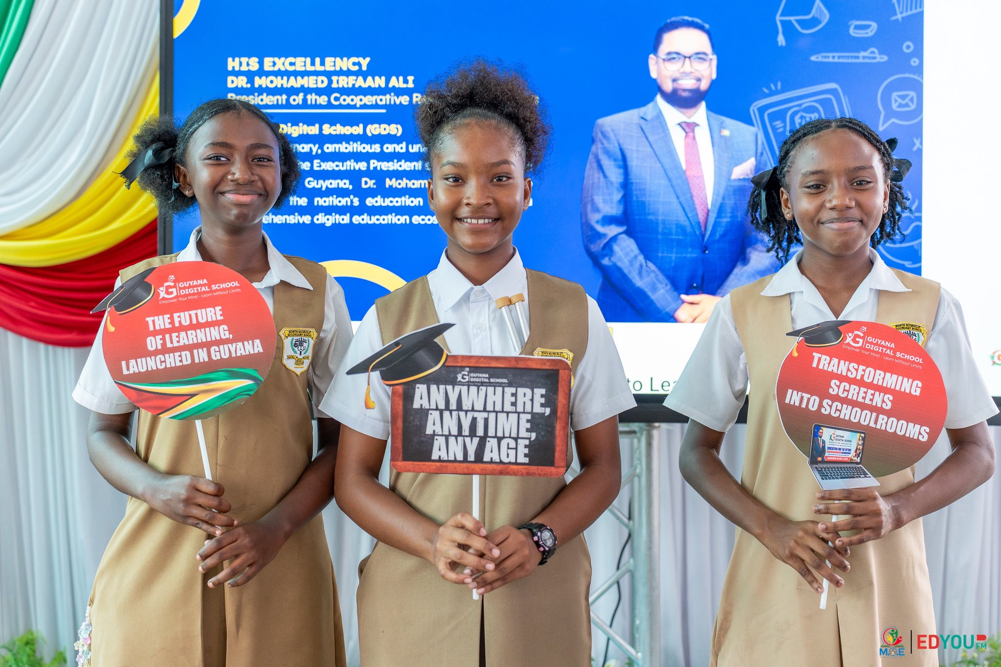 A new era for Caribbean education! Guyana digital school launches