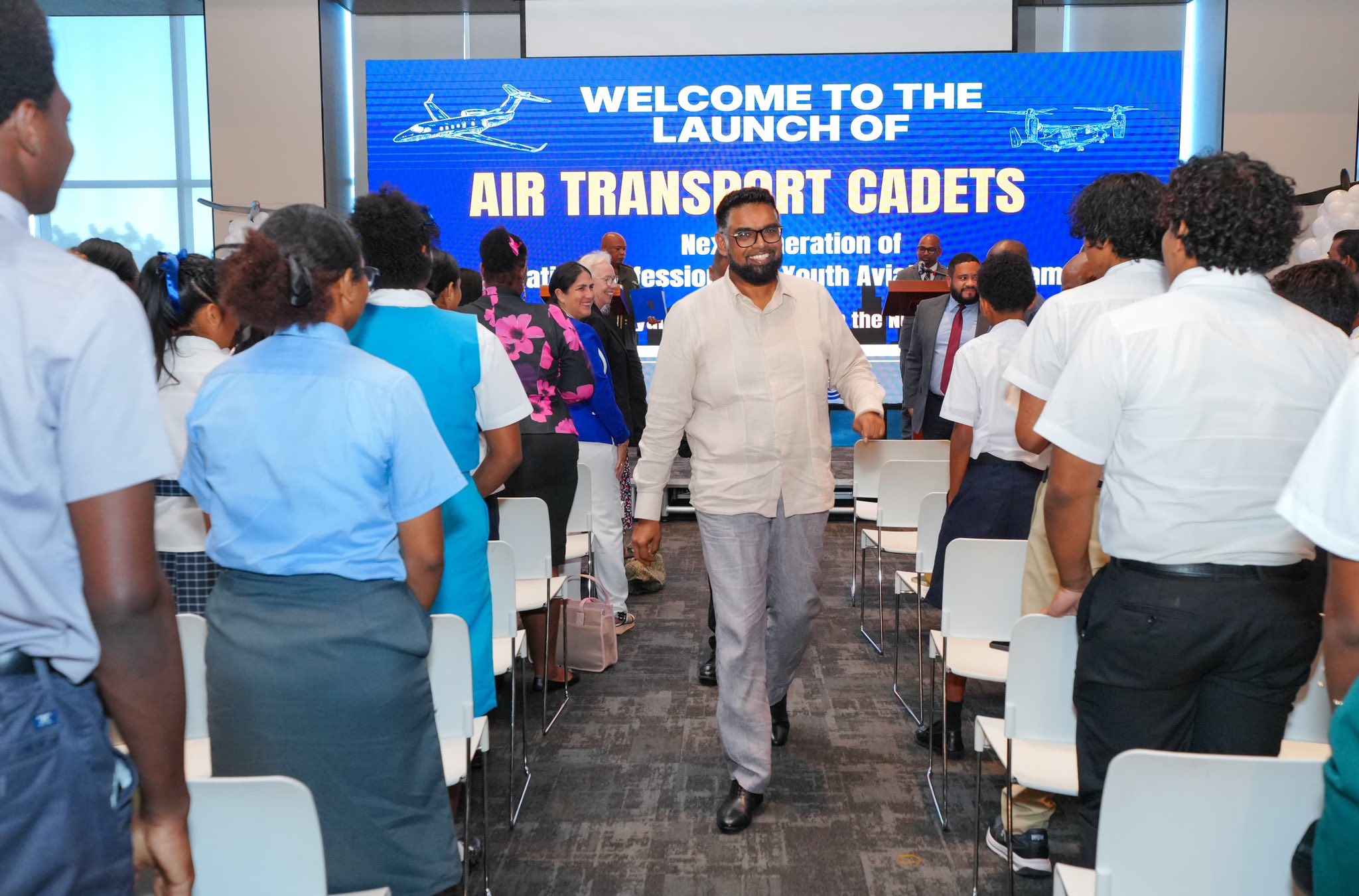 Seize the growing opportunities in Guyana’s expanding aviation sector -Pres Ali to youths