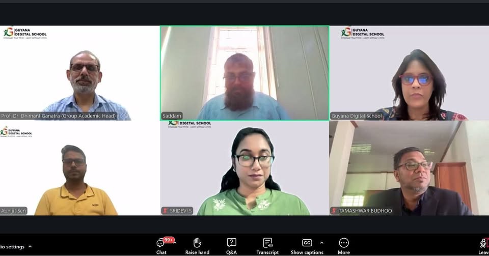 Guyana Digital School Hosts Virtual Orientation