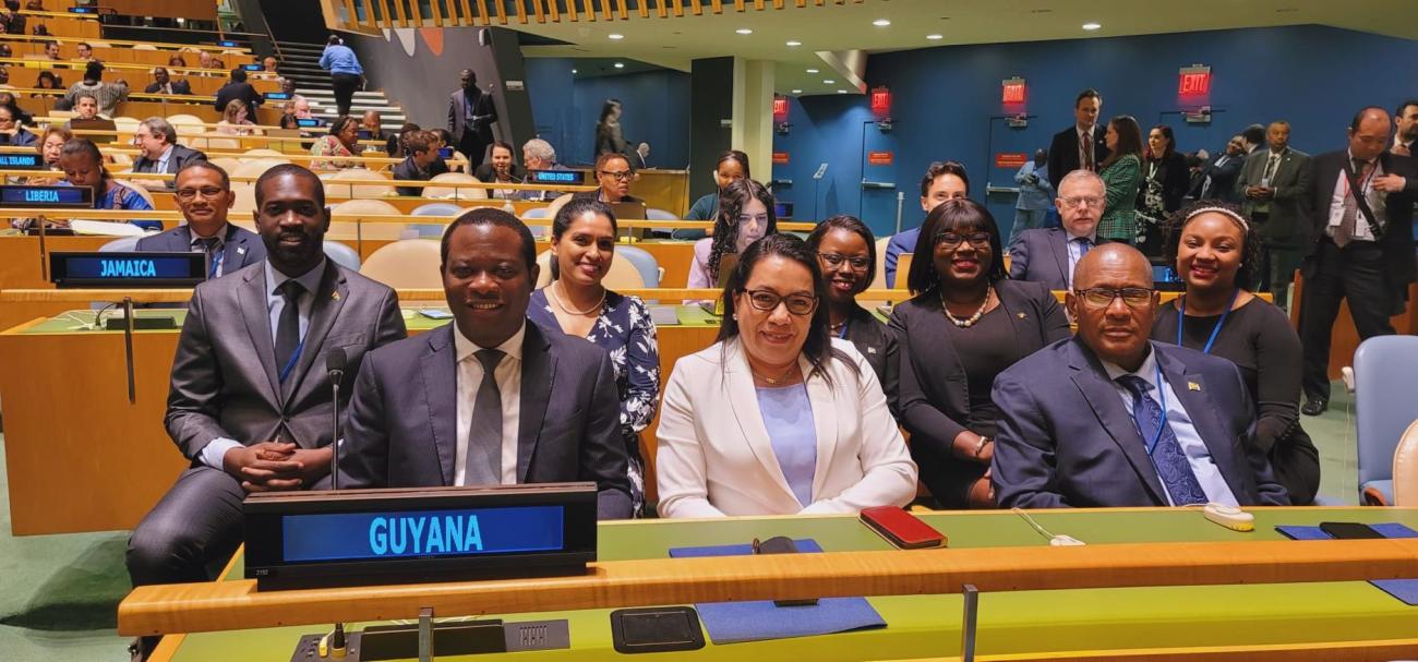 Guyana leaves its mark at UN Security Council with climate, food security push