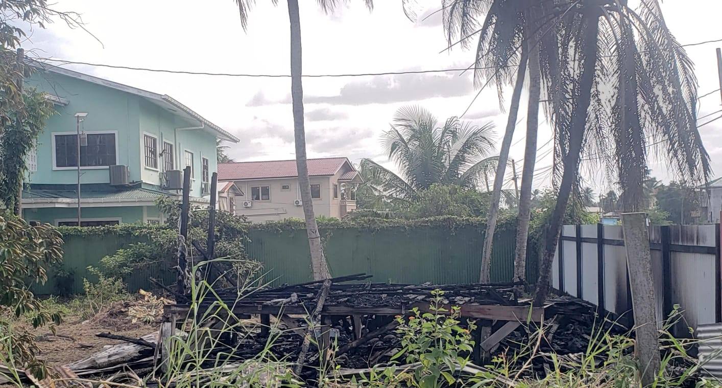 Arson suspected as Angoy’s Avenue house goes up in flames