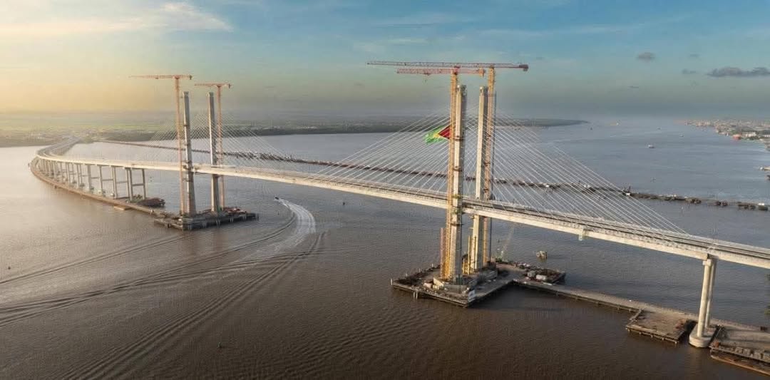 The Ministry of Public Works issues statement on multi-vehicle accident that occurred today on the Bharrat Jagdeo Demerara River Bridge