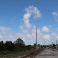 GPL erects 85% of structures for new East Coast transmission line